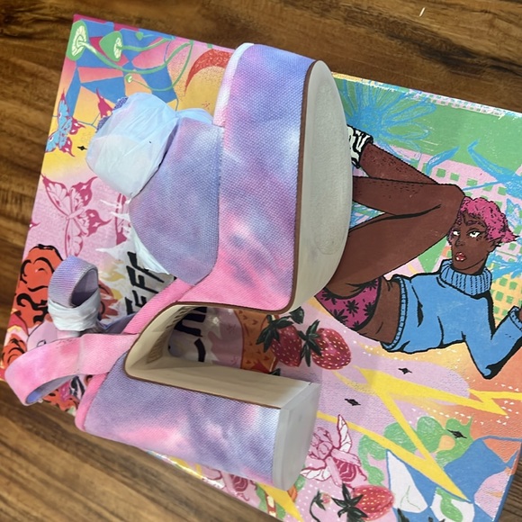 New Jeffrey Campbell Lilac Lila Denim Size 8 - Picture 5 of 6